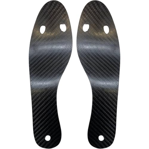 Abbdbd Plantilla de Fibra de Carbono con Placa de Carbono Completa, Refuerzo Fuerte para Correr, Soporte Antitorsión Mejorada para Deportes