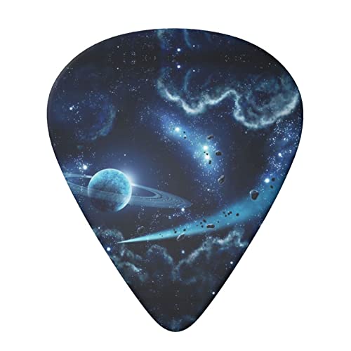 Moon Stars And Planets Lot de 6 médiators pour guitare acoustique, guitare électrique, basse, ukulélé – fins, moyens et… - Les Beatles, Paul McCartney, John Lennon, RIngo Starr, George Harrison Moon Stars And Planets Lot de 6 médiators pour guitare acoustique, guitare électrique, basse, ukulélé – fins, moyens et… – Image 4