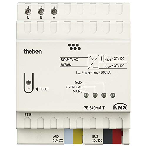 Alimentation 640 mA KNX pour éviter les pannes de bus domotique