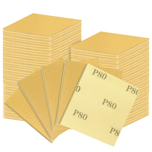 Shineboc 18 Pieces Sanding Sponge, Sanding Block Grit 150/180/240/320/400/800, Soft Foam Sand Block Wet Dry Sandpaper for Wood and Metal