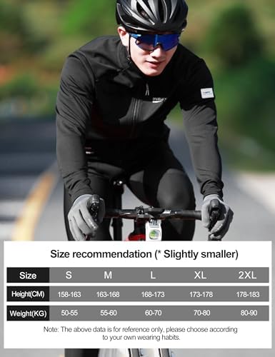 INBIKE fietsjack voor heren, winter thermo softshelljack, winddicht, ademend, radjack voor fietsen, hardlopen, wandelen en outdoor, zwart, groen, XL