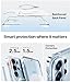 TORRAS Ultra Slim for Samsung Galaxy S26 Ultra Case Clear with Magnetic Stand, [Never Yellow] [Fit for MagSafe] [Open-edge]Frameless Thin Minimalist for S26 Ultra Case with Kickstand, Hard Protection