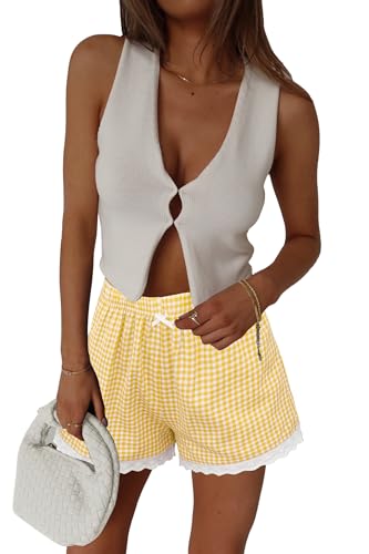 Image of Boxer Shorts 2025 Pajama Bottoms Yellow