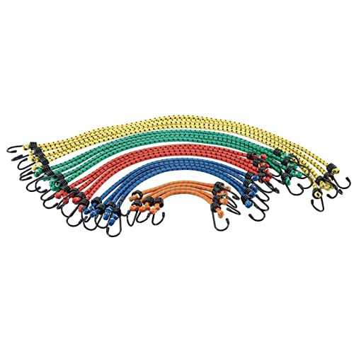 Draper 63574 Assorted Elastic Straps, 20 Pieces , Blue, 70% - Image 2
