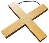 アルファックス 鍋敷き 木目 21×21×1.5cm ブナ クロス鍋敷 大 903086