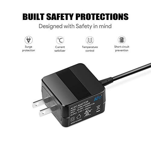 Ul Listed Kfd 5.25V 3A Micro Usb Power Adapter For Hp Chromebook 11 G1 G2 G3 11-1101 1101Us 11-1102 11-2010Nr 11-2110Nr Microsoft Windows Surface 3 Tablet Huawei Mediapad T3 T5 M3 Lenovo Tab E7 E8 E10 #TOP5