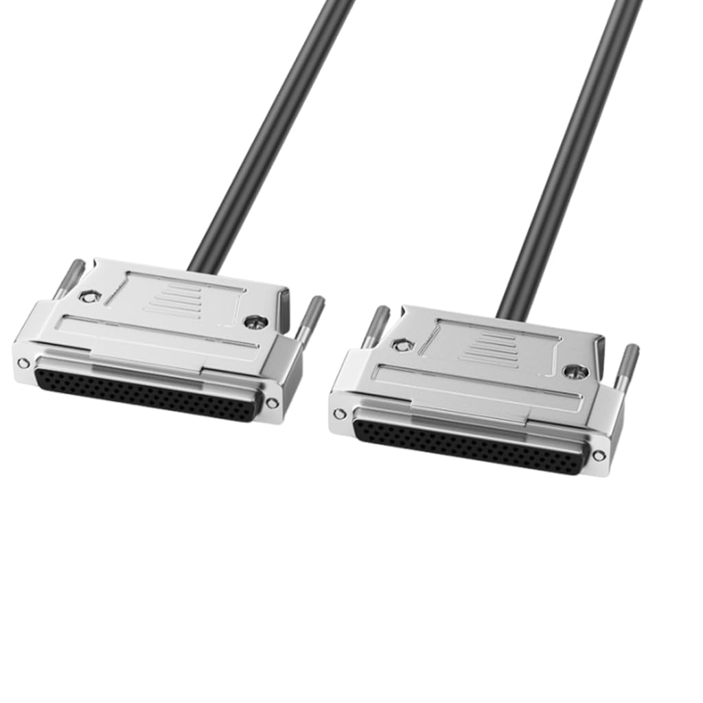 GMBYLBY SCSI Data Cord DB62 Male Female Connection Fast Data Transfer Cable 0.5-30M for Computer Scanners PDAs