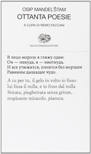 Ottanta poesie. Testo russo a fronte Ottanta poesie. Testo russo a fronte