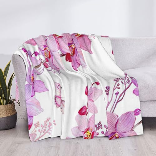 Couverture de lit EdWal en microfibre imprimé papillons couvre-lit léger toutes tailles