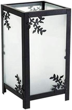 European Style Retro Nostalgic Lamp Iron Art Glass Burner Candlestick Creative Wind Light Romantic Home Hotel Dining Table Tube Light Decoration Decoration Valve Lantern High Brightness (Color