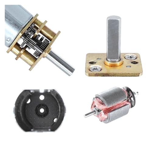 Moteur à engrenages GA12-N20 6V idéal pour animer vos robots et modélismes