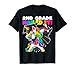 Dabbing Unicorn 2nd Grade Graduation Cap Gown Gift Girls T-Shirt