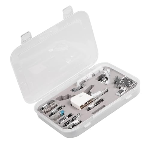 Set de 15 Piezas de Prensatelas de Metal para Máquina de Coser miniatura 2