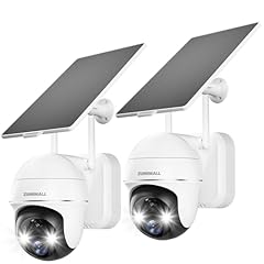 White - 2 Pack 3MP Solar Cam