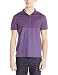 Calvin Klein Men's Road Map Color Blocked Liquid Cotton Jersey Polo