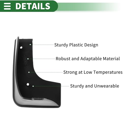 Image of Motoforti Mud Flaps Splash Guards Mud Guards for Nissan Teana 2008-2012 W /Mount Accessories