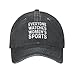 bamgen Everyone Watches Women's Sports Hat Women Dad Hat Graphic Hat Black
