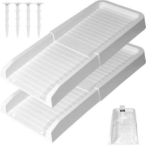 Aobiono Downspout Splash Block, Gutter Downspout Extensions Diverter, 24