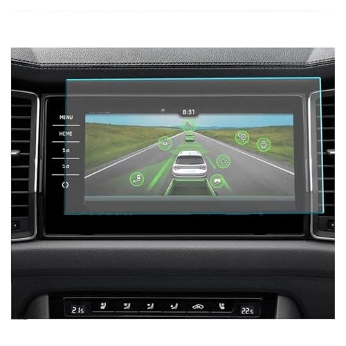 Film écran verre trempé pour Skoda Karoq 2021-2022 : naviguez l'esprit tranquille