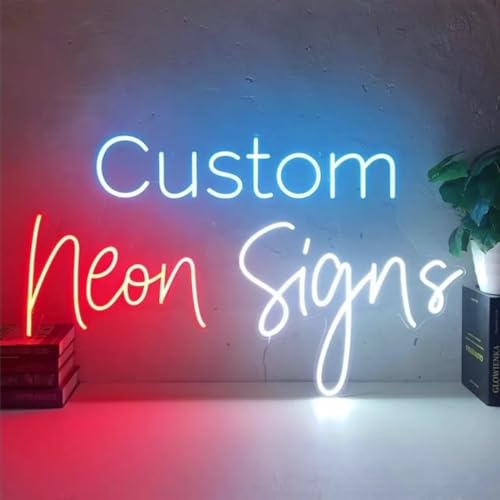 Image of Custom Neon Sign Personalized Neon Signs Customizable RGB LED neon name signs for wall decor Party Wedding Neon Light Birthday
