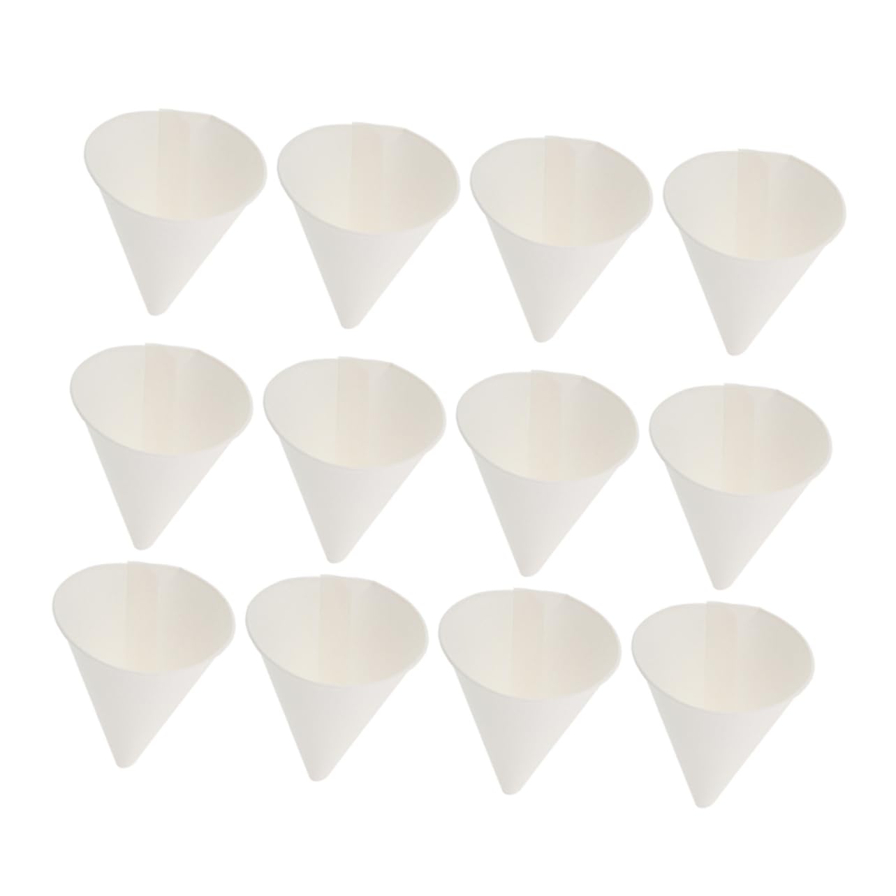 Cabilock 120 Piezas Embudo de Aceite de Motor para Coche Juego de Unidades Embudos de Papel para Gasolina y Aceite y Llenado de Líquidos Taller o Cocina