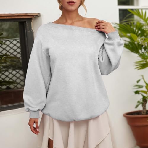 Sweat femme pull coton oversize décontracté et souple pour le quotidien - 2