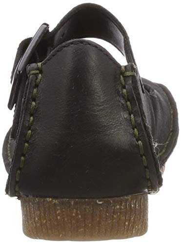 Clarks Janey June, Ballerine Donna, Nero (Black