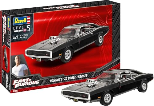 Dominic's 1970 Dodge Charger (Fast & Furious) 1:25 Revell Plastic Model Kit