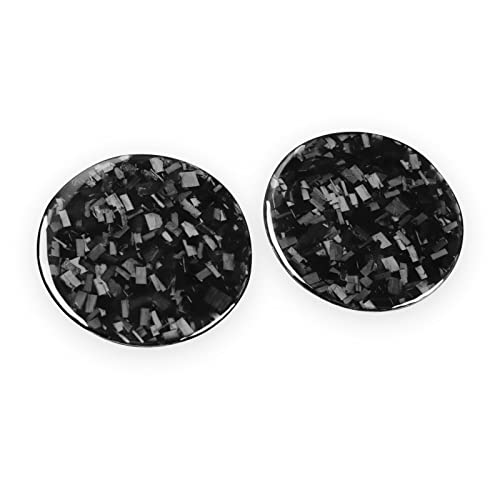 Adhesivo Portavasos Interior Fibra Carbono Forjado Negro miniatura 6