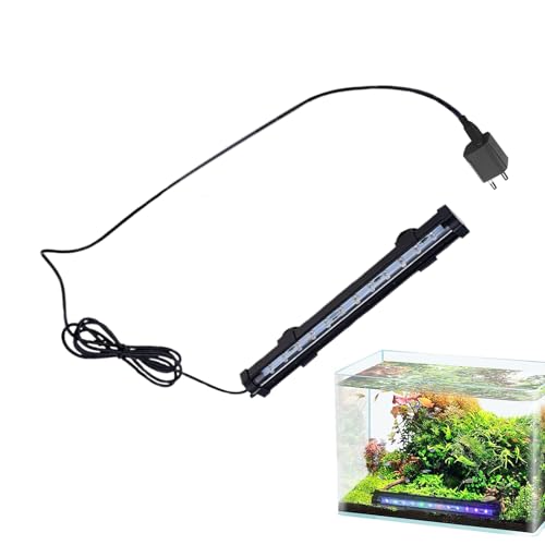 Lampe LED pour Aquarium,Éclairage LED Submersible 7 Couleurs | Lampe Étanche Réglable pour...