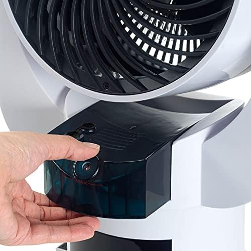 Smart Air Total Room Fan, Heater, Humidifier and Aroma Diffuser. Dual Oscillation With BONUS Remote Control. Auto shut-off timer. Three Air Flow Types