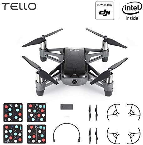 RONSHIN Models for DJI Tello EDU Boost Combo Mini Drone Perform Flying Stunts Shoot Video with EZ Shots Toy Plane 1 Battery