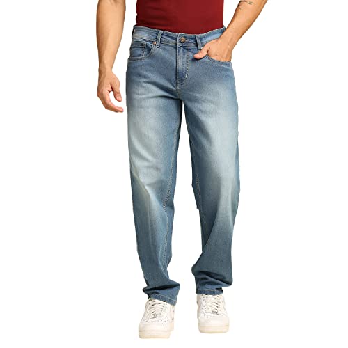 Image of HIGH Star Men's Regular Fit Mid Rise Jeans