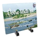 PERSONNALISABLE : Cliquez sur -Personnaliser maintenant- pour personnaliser votre texte. Le texte sera mis en page lors de la fabrication de votre plaque. Inscription personnalisable sur plusieurs lignes. Optez pour une plaque que personne d'autre n'aura, adaptée à la personnalité du défunt ou au caractère de votre animal, individualisée en quelques minutes par vos soins.