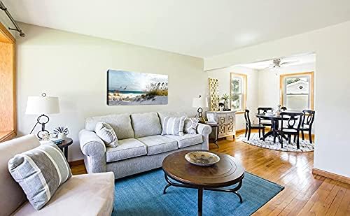 Miniatura 3 de Decoración de playa, decoración de océano, cuadros artísticos de pared de playa para dormitorio, sala de estar, oficina, playa, decoración de pared