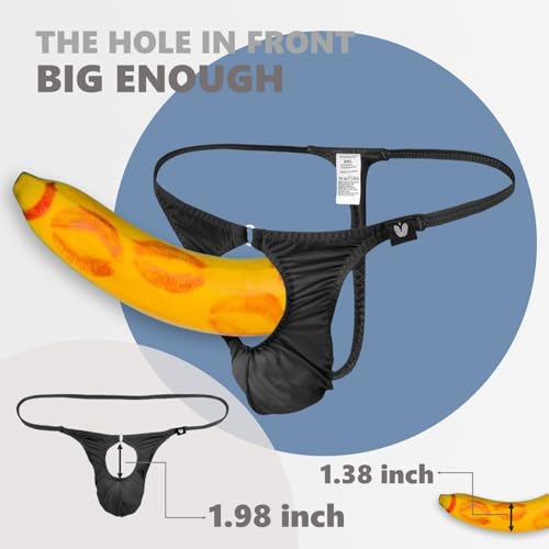 Men's Thong Underwear Mens Lingerie Mens Open Front Underwear Thongs for Men Underwear2