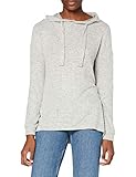 mohair sweater fuzzy Breite Kordeln Amazon-Marke: find. Damen Kapuzenpullover Er4466, Grau (Grey), 42, Label: XL