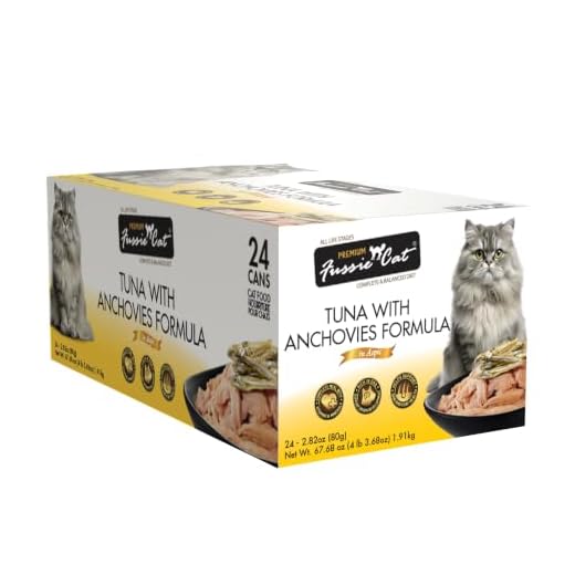 Fussie Cat Premium Tuna & Anchovies Food