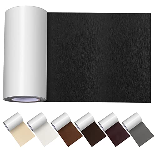 Numola Leather Repair Patch 4×60 Inch Strong Adhesive Repair Tape, Anti Scratch Patch For Couch, Sofas, Car Seat, Diy Furniture Upholstery, Handbags, Jackets First Aid Stick On Patch(Black) #TOP13