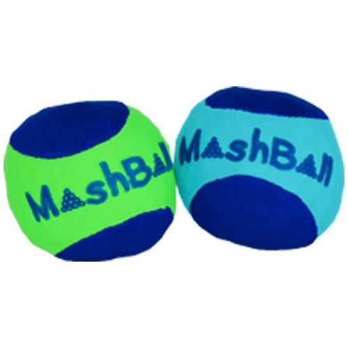 MashBall Lifestyle Edition Floating Toss Game - Original Plug Pong Game. (Seafoam Green/Blue/Wood Grain)