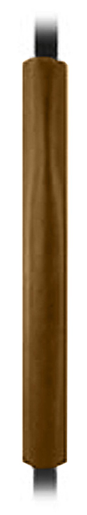 First Team Premium Basketball Pole Pad for 4 and 5 Inches Square Poles Color: Saddle Brown