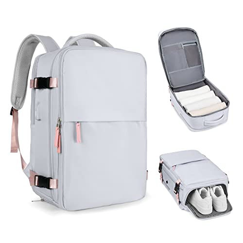 Mochila casual de viagem, Q-cinza