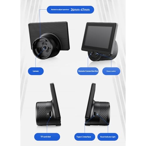 Dispositivo de observación digital con pantalla de 4.3 resaltada, WiFi y batería de larga energía 3