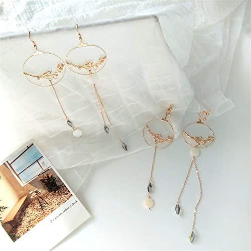 Pendientes de plata de ley 925 con diseño de crisantemo y collar elegante 2