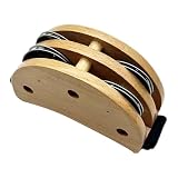 Diseño versátil: Foot Tambourine agrega un toque rítmico agradable a tu baile, perfecto para fiestas, conciertos o presentaciones en pubs, complementando baterías, guitarras y voces con su percusión multifuncional.