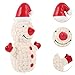 COLLBATH Xmas Squeaky Dog Toy Decorative Bite Toy Large Dog Christmas Accessories