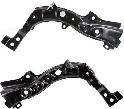 Evan Fischer Soporte de radiador compatible con Infiniti G35 2007-2008, se adapta a Infiniti G37 2008-2013, compatible con Infiniti G25 2011-2012,