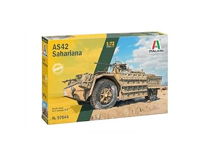 Italeri - Maquette Voiture As 42 Sahariana |italeri|97044| 1:72 Maquette Char Promo
