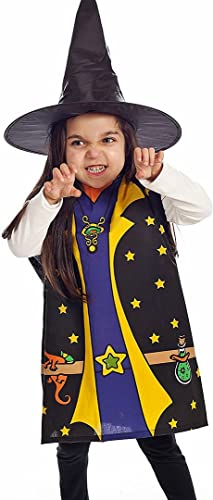 Iq Toys Dress Up Costumes Trunk Set - Firefighter, Chef, Doctor, Clown, Witch, Gotham - Kids Costume Dress Up - 6 Pack #TOP5