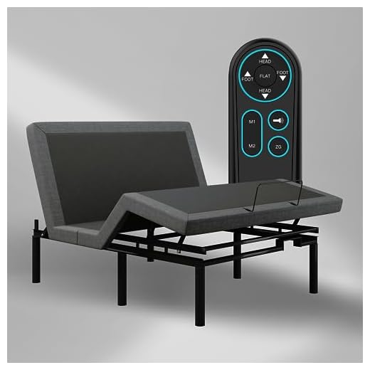 iDealBed 3i Custom Adjustable Bed Base, Wireless, Zero Gravity, One Touch Comfort Positions, Programmable Memory, Advanced Smooth Silent Operation (California King)